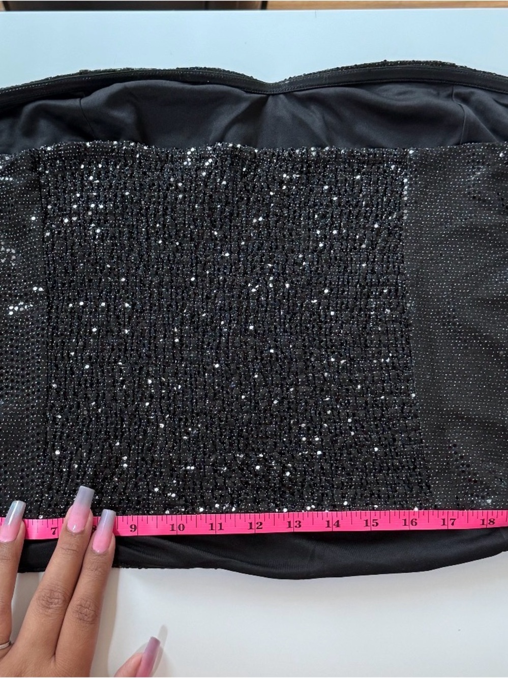 Lovesick Sparkle Tube Top - Picture 7 of 7